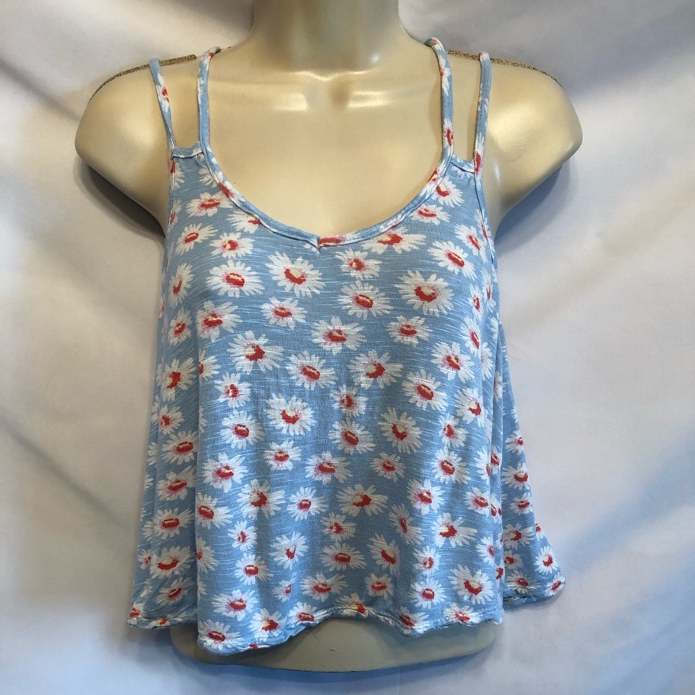 Floral Print Crop Top